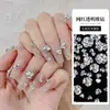 Joyería para uñas arte de uñas nuevo fondo abierto pila terminada taladro mini tamaño pequeño diamante bola de diamante plata decoraciones para uñas al por mayor