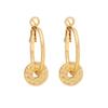 [Ice Meng] vento frio amor personalidade orelha fivela nicho feminino design moda brincos de flores E587
