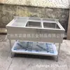 Fregadero Comercial de Acero Inoxidable 304 de una Cubeta Lavavajillas Fregadero de Cocina de Hotel Piscina Grande de Acero Inoxidable de Doble Cubeta