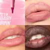 Delineador de labios aterciopelado, labios voluminosos, no se desvanece, no se pega, hidrata.