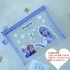 Nova Papelaria de Comércio Exterior Zootopia Desenho Animado Bolsa de Armazenamento em Rede Bolsa de Maquiagem Bolsa Transparente para Identificação Papelaria de Documentos