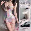 Lencería Sexy Domiara, Sexy y Provocativa, Vestido Ajustado de Colores para Pareja de Pecho Pequeño para Coquetear, Apretando el Trasero, Chica Conejita Femenina