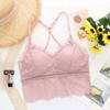Cross-border Hollow-out Bordado Lace Flor Sexy Profundo V-belt Chest Pad Beautiful Back Outer Wear Women's Chest Wrap