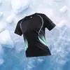 Venta al por mayor transfronteriza de nueva ropa de fitness de color degradado de verano para hombre, camiseta deportiva de seda helada de secado rápido, pantalones cortos de manga corta para correr por la mañana