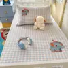 Protector de colchón de algodón lavable bordado específico para dormitorio, pieza única 90x190, funda de colchón individual pura de algodón para estudiante