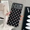 Funda translúcida de lunares adecuada para iPhone 18 Pro Max, Apple 17, recubrimiento de doble cara IMD, protección magnética anticaídas, 16