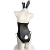 Sanshengyin Nuevo Sexy Ropa Interior Sexy Chica Conejita Doble Capa Botón Oculto Entrepierna Mono Lindo Traje 2442