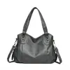 Bolso de Mano Retro para Mujer Bolso Cruzado de un Solo Hombro 2026 Nueva Moda Gran Capacidad Piel Suave Bolso para Mamá Transfronterizo