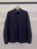 Camisa de Manga Larga de Color Puro Versátil Holgada con Botones de Dongdaemun, Corea del Sur, en la Colección Primavera Bagel 2025