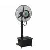 Ventilador de Resfriamento com Spray 26/ 30 polegadas Resfriamento Atomização Fina Quadrado Umidificação Remoção de Pó Externo Industrial de Chão Unidirecional