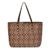 Bolsa Tote de Gran Capacidad Transfronteriza para Mujer 2026 Nueva Moda Bolso de Viaje de Alta Calidad Bolso de Hombro Estampado Clásico
