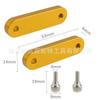 Localizador de regla ajustable de aleación de aluminio, regla de acero, trazador deslizante, soporte para trazador de carpintería