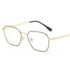 Armações de Óculos Ashalu em Metal Preto para Homens e Mulheres, Armações Pequenas, Podem Ser Equipadas com Lentes de Grau, Simples, Artísticas, Armações de Óculos Retrô, Armações Quadradas
