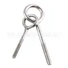 Tornillos Especiales para Columpios de Madera, Tornillos de Ojal, Tornillos de Anilla de Ojal, Ganchos de Ojal, Tornillos de Anilla para Colgar, Accesorios para Columpios