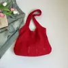 Bolso Tote de Punto Hueco de Gran Capacidad Estilo Nuevo, Bolso de Playa Casual de Moda y con Estilo, Bolso de Hombro Artístico Estilo Bosque