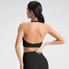 Conjunto de calças de yoga europeias e americanas transfronteiriças cor sólida manga longa amigável à pele respirável costas bonitas esportivas manga curta corte justo e modelador conjunto de calças fitness