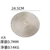 Acessórios para Artesanato em Metal Produtos de Ferro Estampagem Decorações Redondas para Parede Candeeiros de Parede Lâmpadas Vários Acessórios Decorativos de Ferro