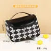 Bolsa de Cosméticos Estilo Británico de Gran Capacidad Impermeable Portátil Moda Bolsa de Cosméticos Bolsa de Almacenamiento Bolsa Portátil para Salir Cosméticos al por Mayor