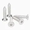Tornillos Autorroscantes de Acero Inoxidable 304 con Cabeza Avellanada Hexagonal M1.4~3 Tornillos Autorroscantes de Acero Inoxidable 304 con Cabeza Plana Hexagonal
