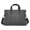 Nuevo Bolso de Negocios Bolso de Mano para Hombre Maletín a Cuadros Bolso de Hombro Bolso Cruzado Mochila Bolso de Hombre para Computadora a la Moda