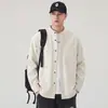 Camisa retro de estilo chino con cuello mao para hombre, primavera y otoño 2026, lujo ligero, versátil, casual, chaqueta camisa holgada y cómoda