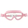 Gafas de natación para niños de fábrica, con revestimiento galvánico, para niños y niñas, HD transparentes, de marco grande, impermeables, antivaho, equipo de natación