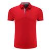 Ropa de grupo de trabajo, polo, camiseta personalizada, camiseta de manga corta bordada, camisa cultural, impresión de logotipo de empresa personalizado, verano