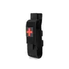 Porta torniquete táctico, tijeras médicas para trauma, bolsa para deportes al aire libre, universal Molle, almacenamiento de linterna, porta cargador
