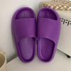 Sandalias de Verano para Pareja para Casa para Hombre y Mujer para Uso Interior y Exterior para Baño Estilo Japonés Color Puro Sandalias de Plataforma Gruesa 5529Cs