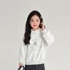 Ropa para Niños Cuello Redondo Casual Cómoda Sudadera Otoño 2024 Nuevo Niños Medianos y Grandes Sudadera Simple Holgada Moda Coreana