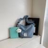 2025 Nueva Bolsa Mensajera de Gran Capacidad de Gama Alta Bolsa de Hombro Japonesa para Viajeros Color Macarrón Bolsa Mensajera Simple
