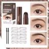Comercio Exterior Transfronterizo O'Cheal Sello Perezoso Polvo para Cejas Set Impermeable a Prueba de Sudor No Mancha Barra de Polvo para la Línea del Cabello
