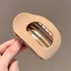 Pinza Curva de Abulón para Mujer, Estilo de Alta Gama, Nuevo Modelo 2026, Pinza Plana por Detrás Que No Lastima la Cabeza, Pinza de Pato