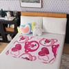 Alfombra de Gateo para Cuna de Doble Cara Dormitorio de Estudiante Femenina Alfombrilla de Tía Alfombrilla Transpirable Menstrual Colchón Pequeño para el Período Menstrual