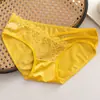 Calcinha de renda perolada de cintura baixa francesa, pura e respirável para meninas, confortável, de algodão, calcinha feminina uma geração de cabelo