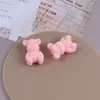 Otoño e Invierno Dibujos Animados Estampado Estéreo Oso DIY Hecho a Mano Material de Cuentas Cadena para Teléfono Móvil Accesorios para el Cabello Llavero Accesorios de Joyería