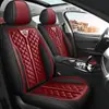 Cojines para asiento de coche de cobertura completa en stock, asientos individuales y dobles de la primera fila, juego completo para coches de cinco plazas, cojines de asiento de cuero, adecuados para todas las estaciones