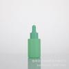 Botella de vidrio con gotero de goma para aceites esenciales, emulsión de esencias, cosméticos, color macarrón, 20-50 ml, venta al por mayor