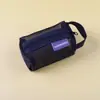 Bolsa de Cosméticos, Monedero Cuadrado Estéreo de Malla de Nailon Simple, Bolsa para Llaves de Gran Capacidad, Bolsa para Tarjetas, Bolsa de Almacenamiento Transparente