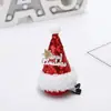 Decoración de Sombrero para Regalo de Navidad 2025 Pasador para el Cabello Disfraz de Navidad Tocado Pinza de Pato Accesorios para el Cabello Regalo de Navidad para Estudiante
