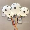 Nuevo globo de fútbol de látex de 12 pulgadas para bar, centro comercial, escuela, jardín de infantes, parque, deportes, pequeño regalo, decoración