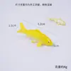 Modelo de Carpa Simulada Adornos de Paisajismo para Acuario Peces Dorados Simulados Juguetes de Peces Ornamentales Colgante para Llavero de Bolso de Teléfono Móvil