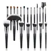 Set de Maquillaje para Principiantes Set de Brochas Polvo Suelto Brocha para Polvo Suave Rubor para Estudiantes Sombra de Ojos Portátil Set Completo Pelo Suave Asequible