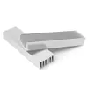 Dissipador de calor de perfil de alumínio radiador de liga de alumínio 150*40*20mm tira de dissipação de calor eletrônica