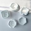 Jiahimei Yeso Suculenta Maceta Molde de Silicona DIY Yeso Pegamento Jarrón Candelabro Adorno Herramienta de Pulido
