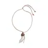 Estilo Étnico Europeo y Americano Cadena de Suéter con Borla de Perla Artificial Núcleo de Fruta de Cerámica Moda Retro Personalidad Nicho Collar de Gama Alta