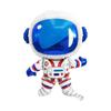 Globo de aluminio con forma de cohete de astronauta de dibujos animados, decoración de cumpleaños con temática espacial, suministros para fiestas