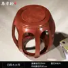 Taburete de Batería de Caoba Taburete de Ocio para Guzheng Taburete de Batería Palosanto Chino Madera Maciza Banco Pequeño Taburete Bajo Taburete Redondo Zapatero de Espectáculo Uso en Casa