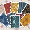 36 Piezas de Pegatinas de Sellos Estilo Paisley Retro Americano, Estilo Cuadros del Oeste Pegatinas de Decoración para Diario DIY Venta al por Mayor