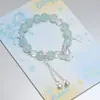 Explosões Super Fada Mori Cristal Lua Pulseira Feminina Design de Nicho Estudante Joker Cor Doce Pulseira de Namorada
